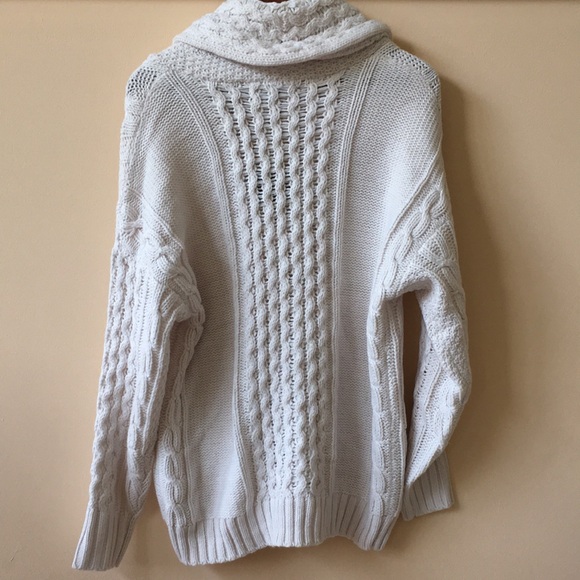 NWT Skull Cashmere Cozy Cable Knit Sweater/cardigan - Picture 6 of 6